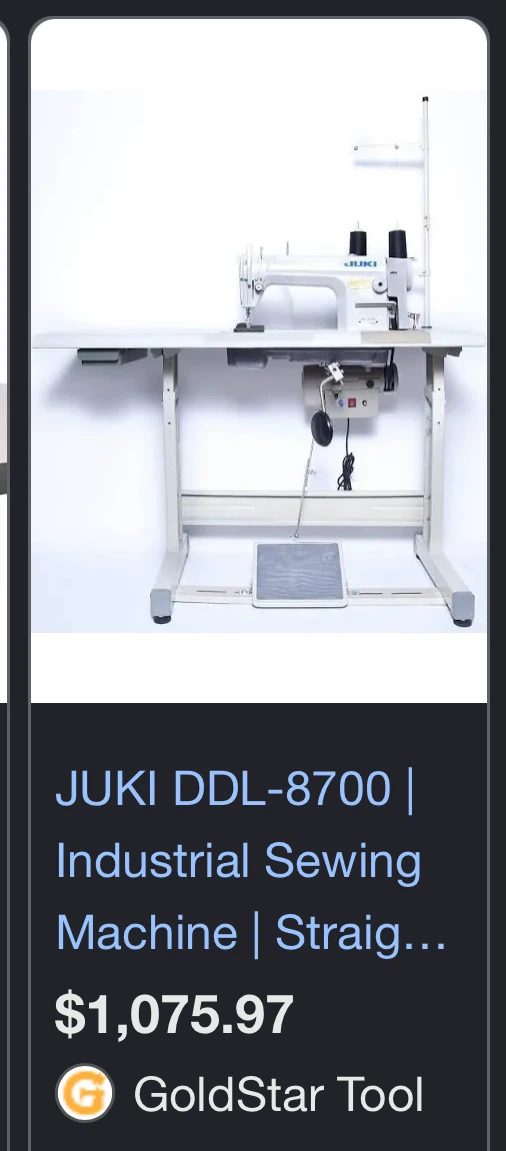 JUKI DDL-8700 Industrial Sewing Machine - photo 4