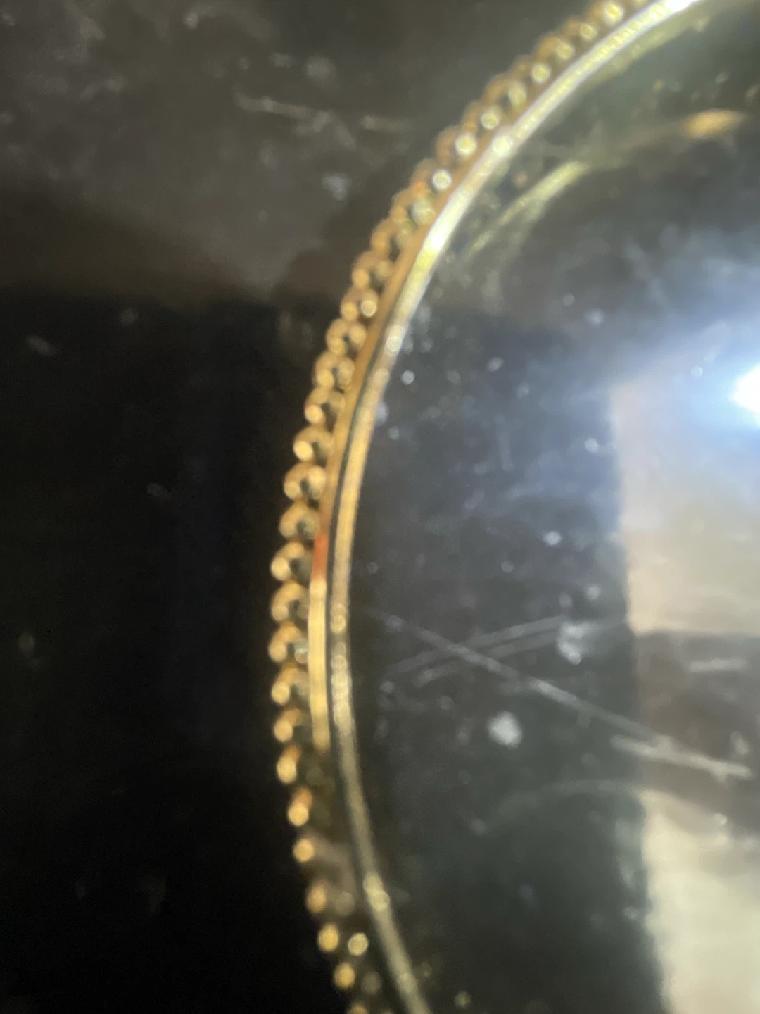 Gold tone bangle bracelet - photo 3