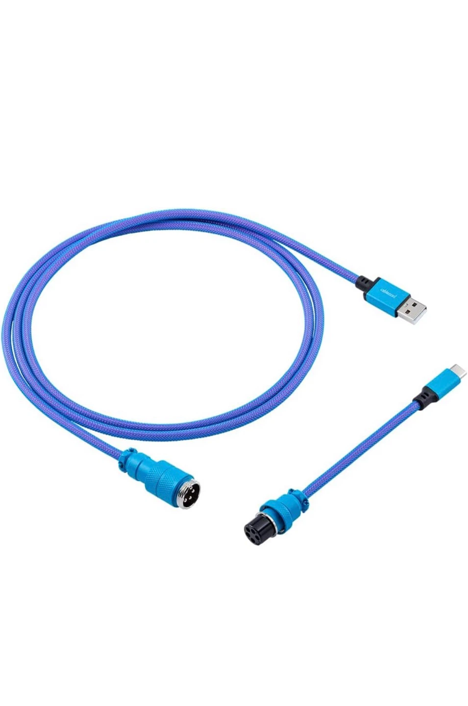 CableMod Pro Straight Keyboard Cable 150cm Galaxy Blue - photo 3