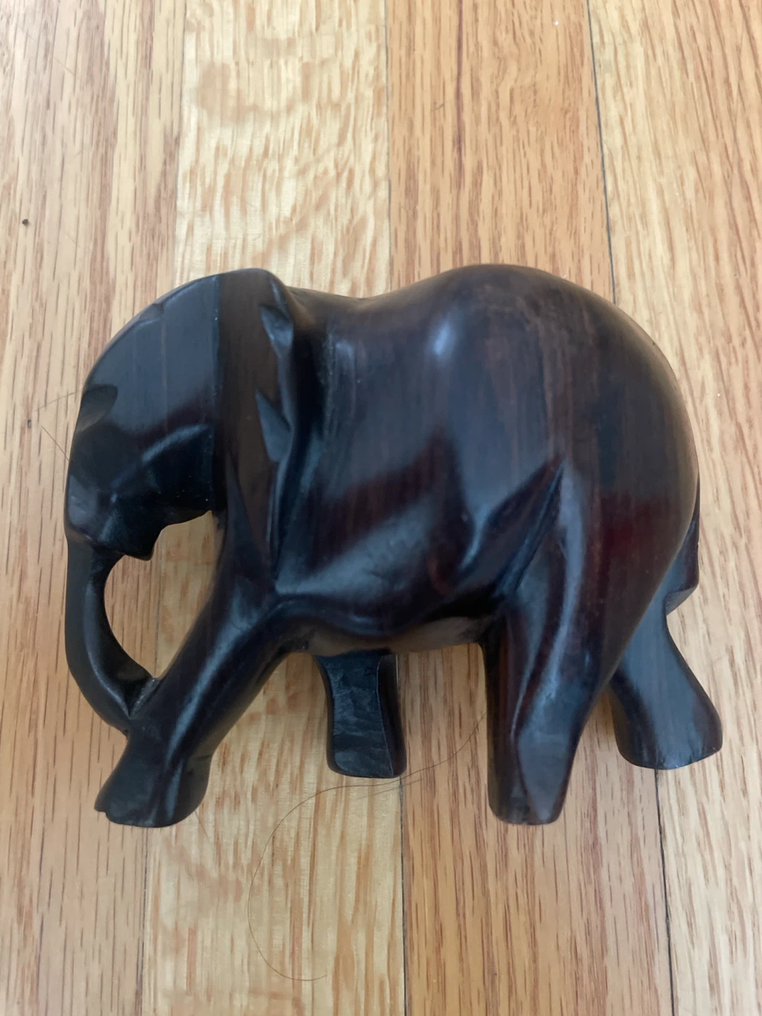 Wooden Elephant Figurine from South Africa - photo 2
