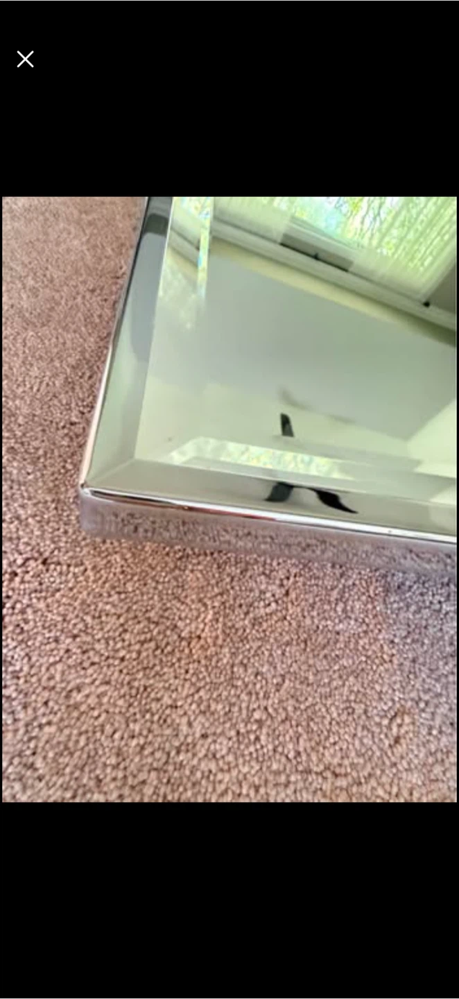 Pivoting, chrome framed vanity, bathroom mirrors - photo 5