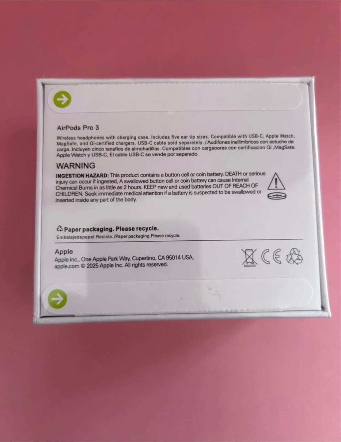AirPods Pro 3 – Sealed - photo 2