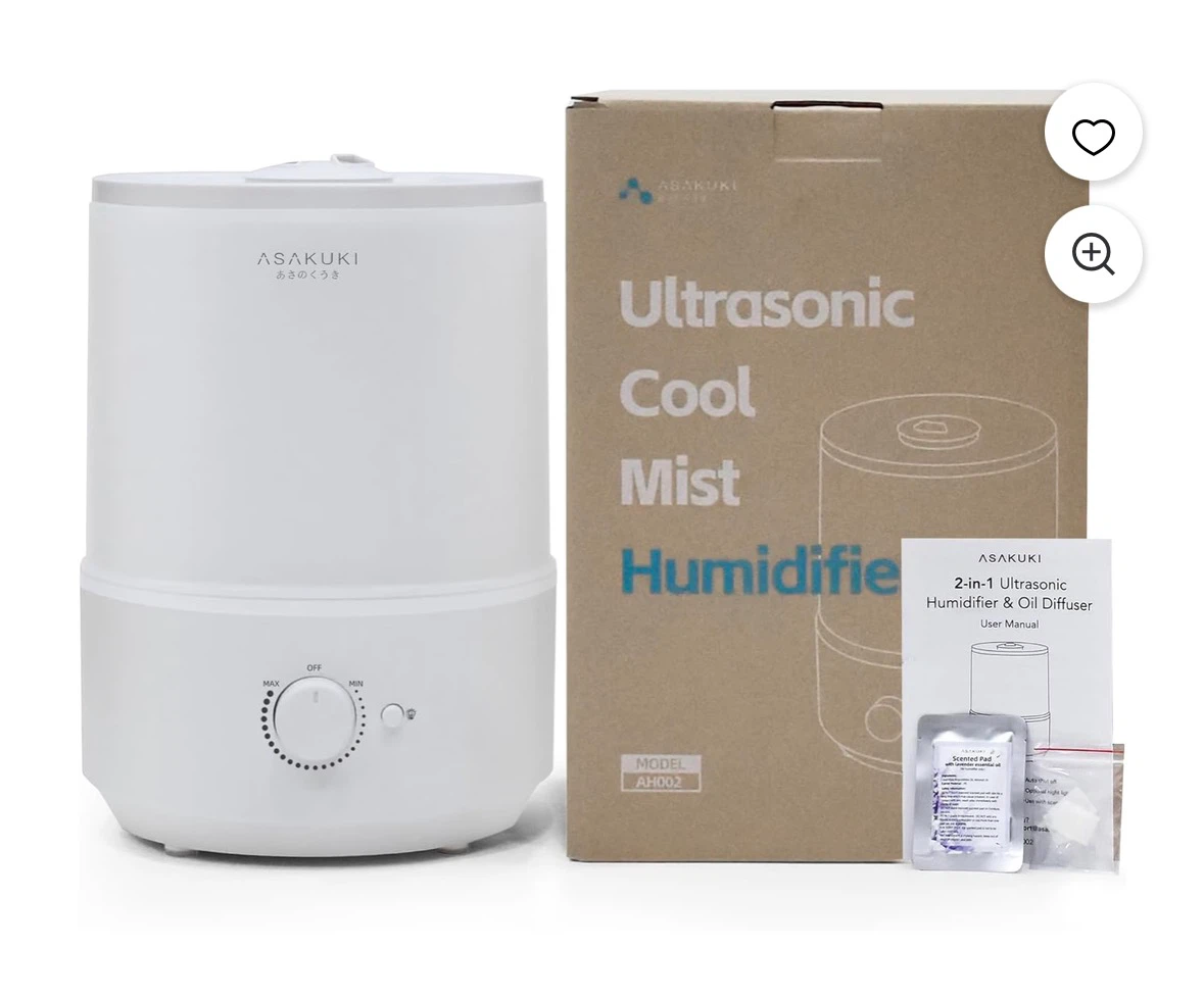 ASAKUKI Ultrasonic Cool Mist Humidifier AH002 - photo 2