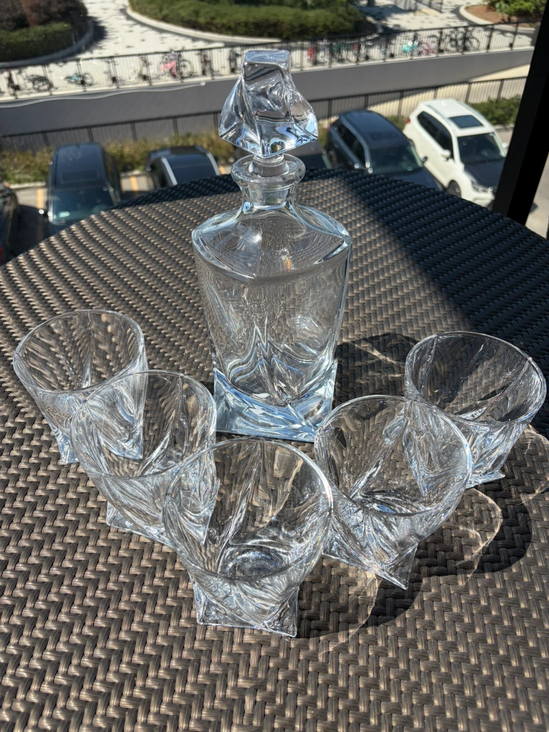 Crystal Bohemia Decanter and Glasses Set - photo 2