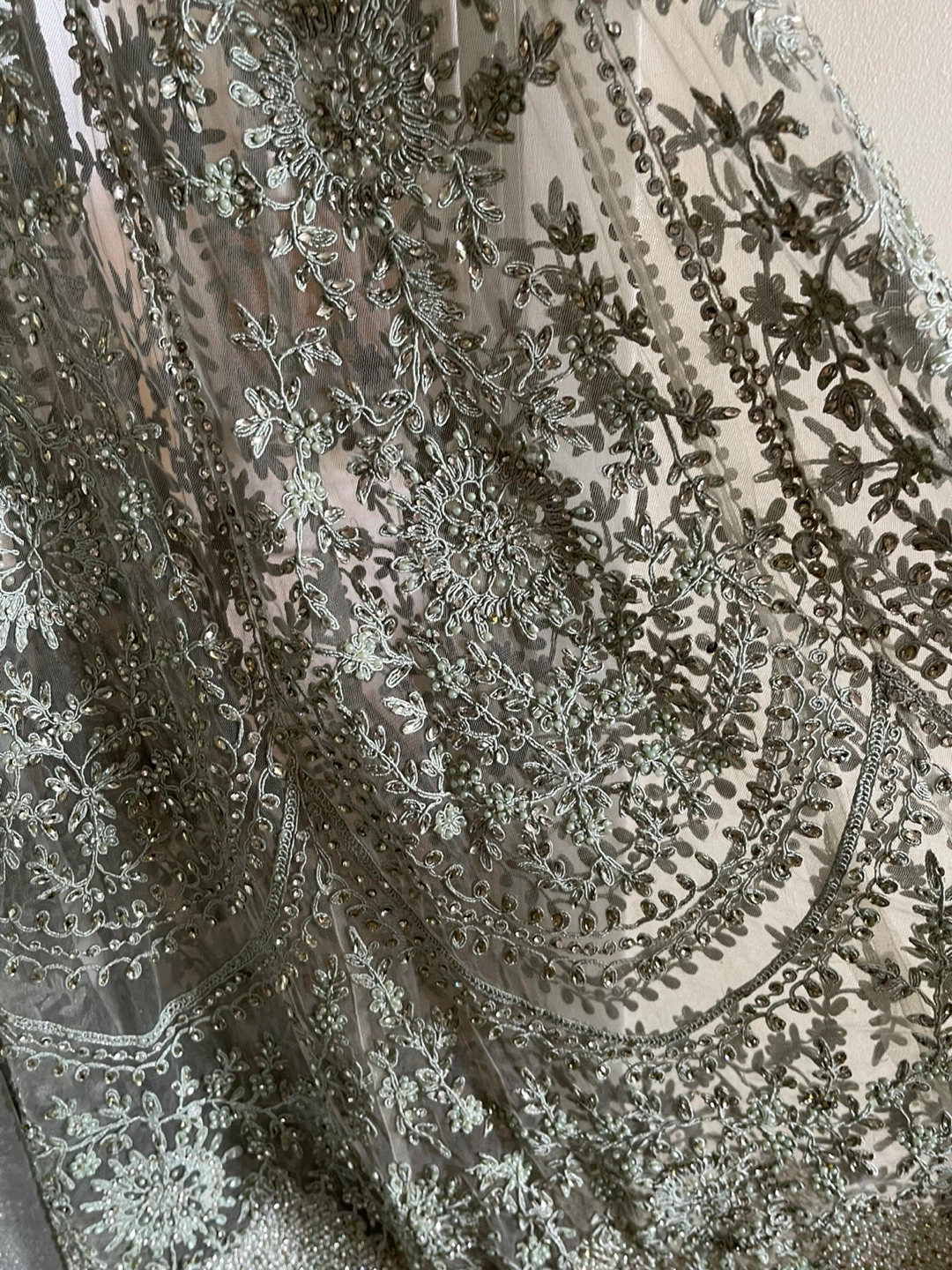 Embellished Anarkali with Dupatta - photo 2