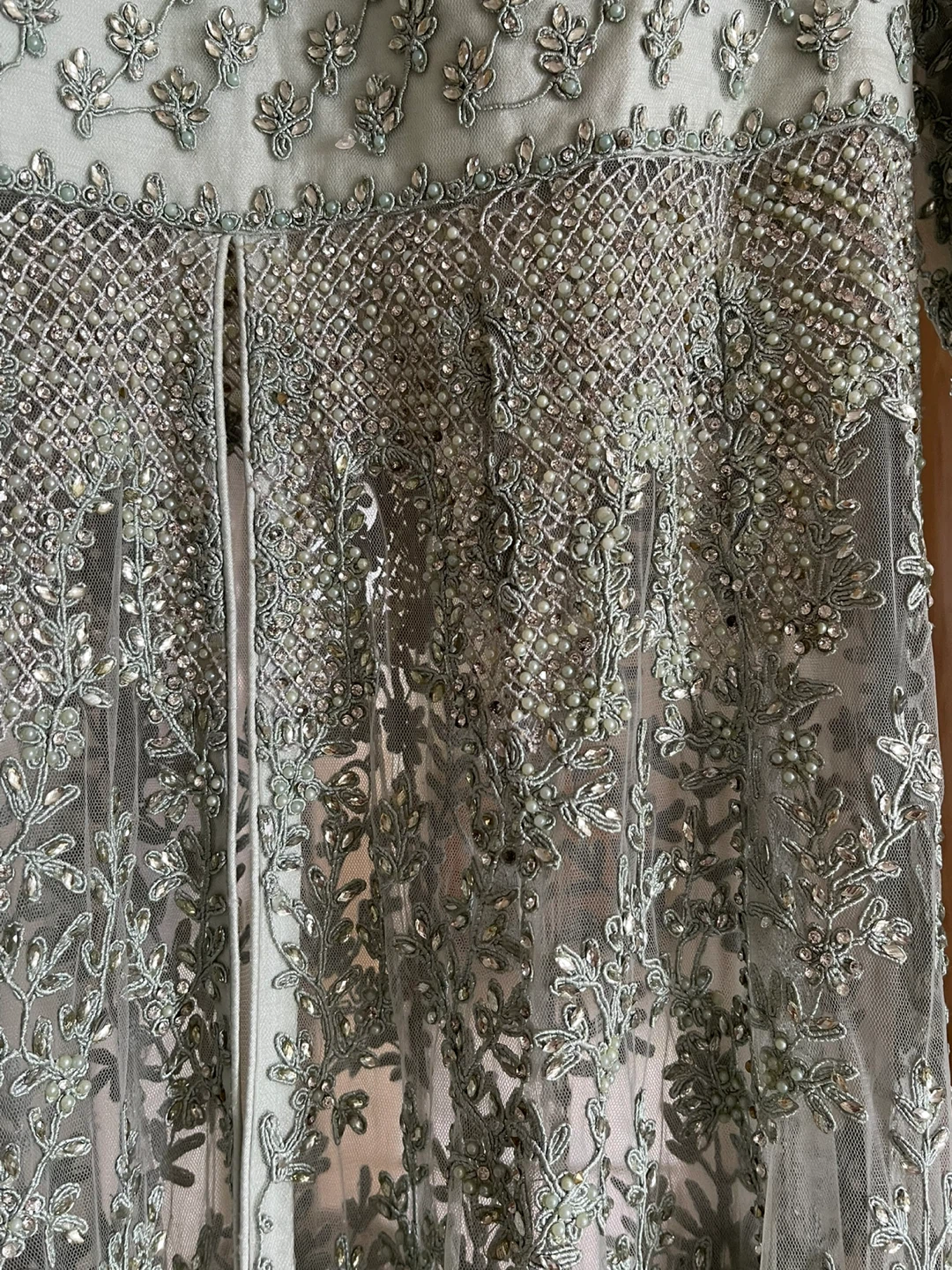 Embellished Anarkali with Dupatta - photo 5