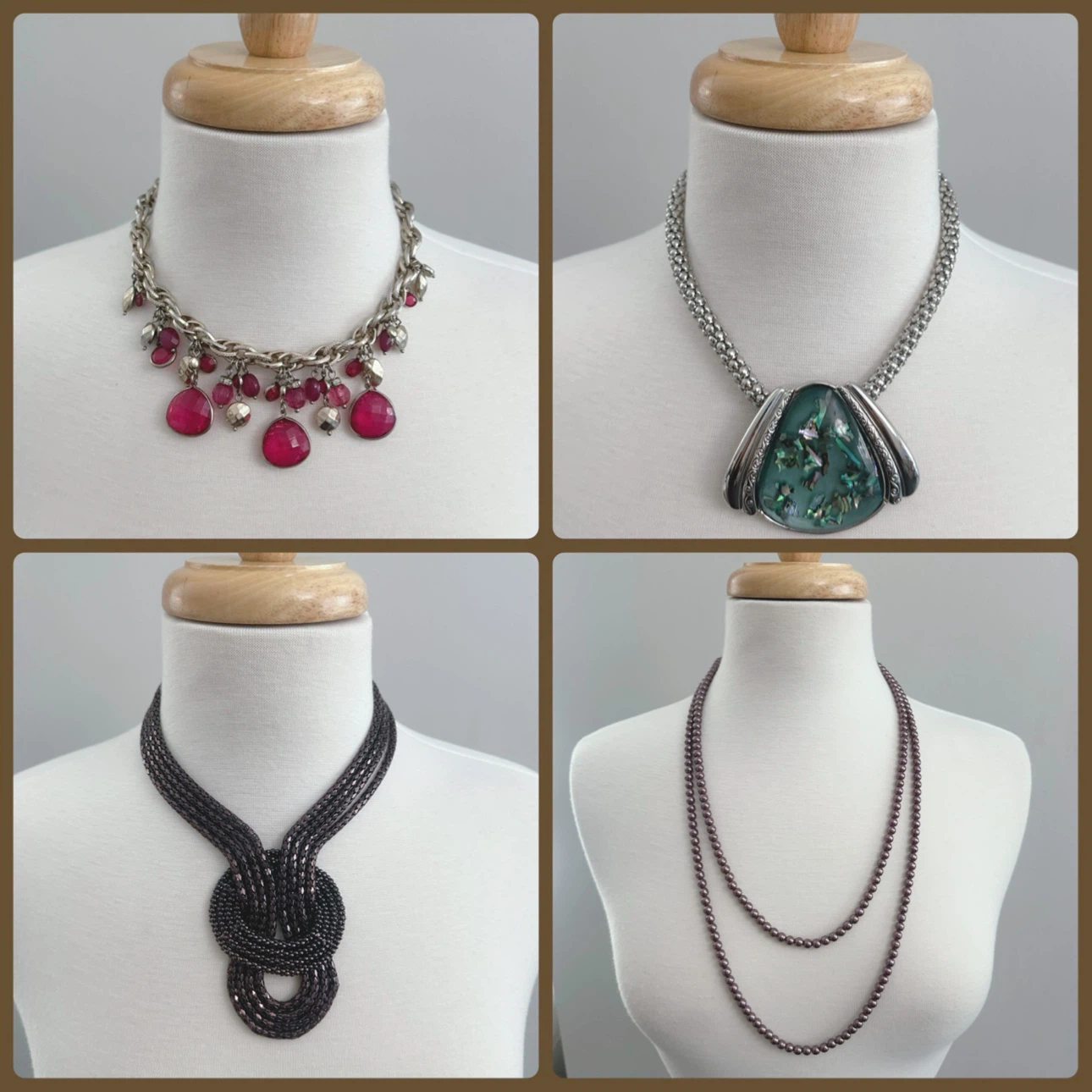 4 Beautiful Necklaces