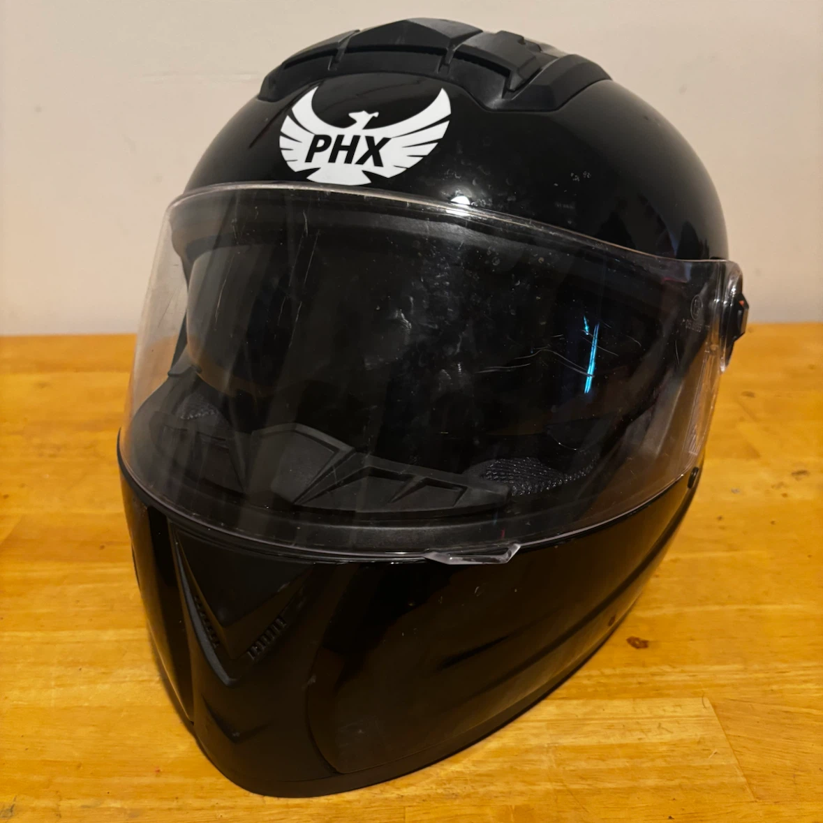 PHX motorcycle helmet (size M)