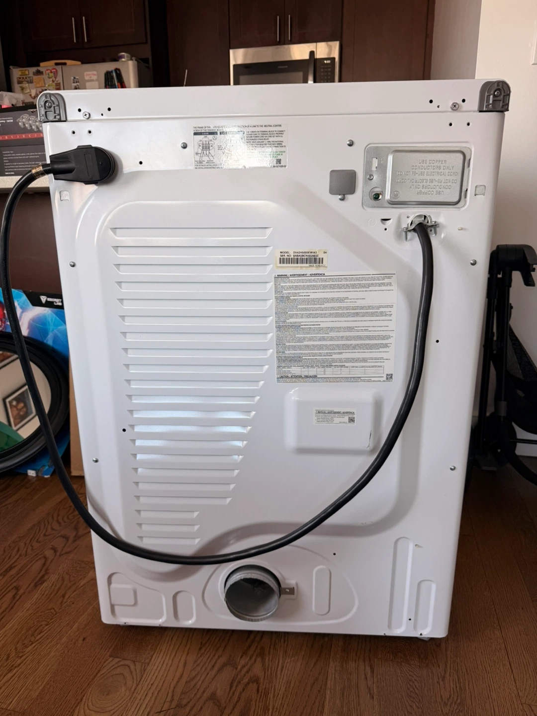 Samsung Dryer Electric and Gas - photo 2