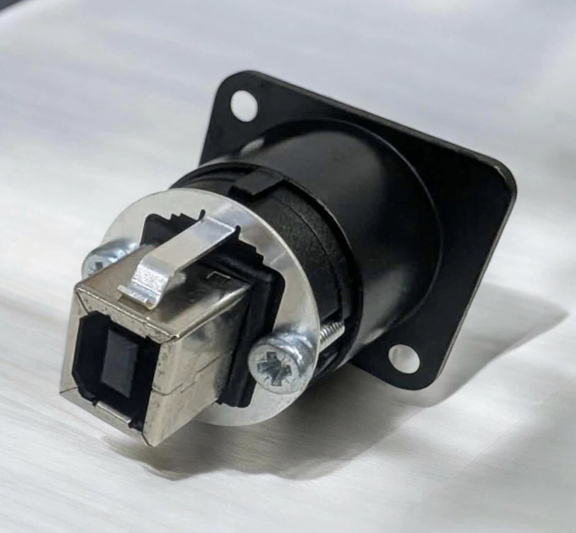 USB 2.0 Type A to Type B Panel Mount Adapter - photo 3