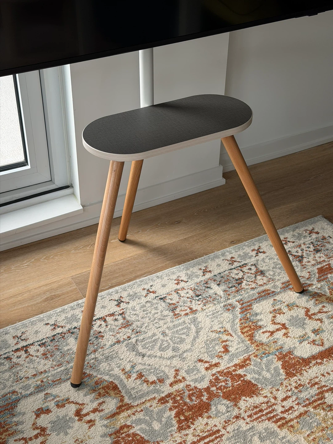 White Tripod TV Stand - photo 4