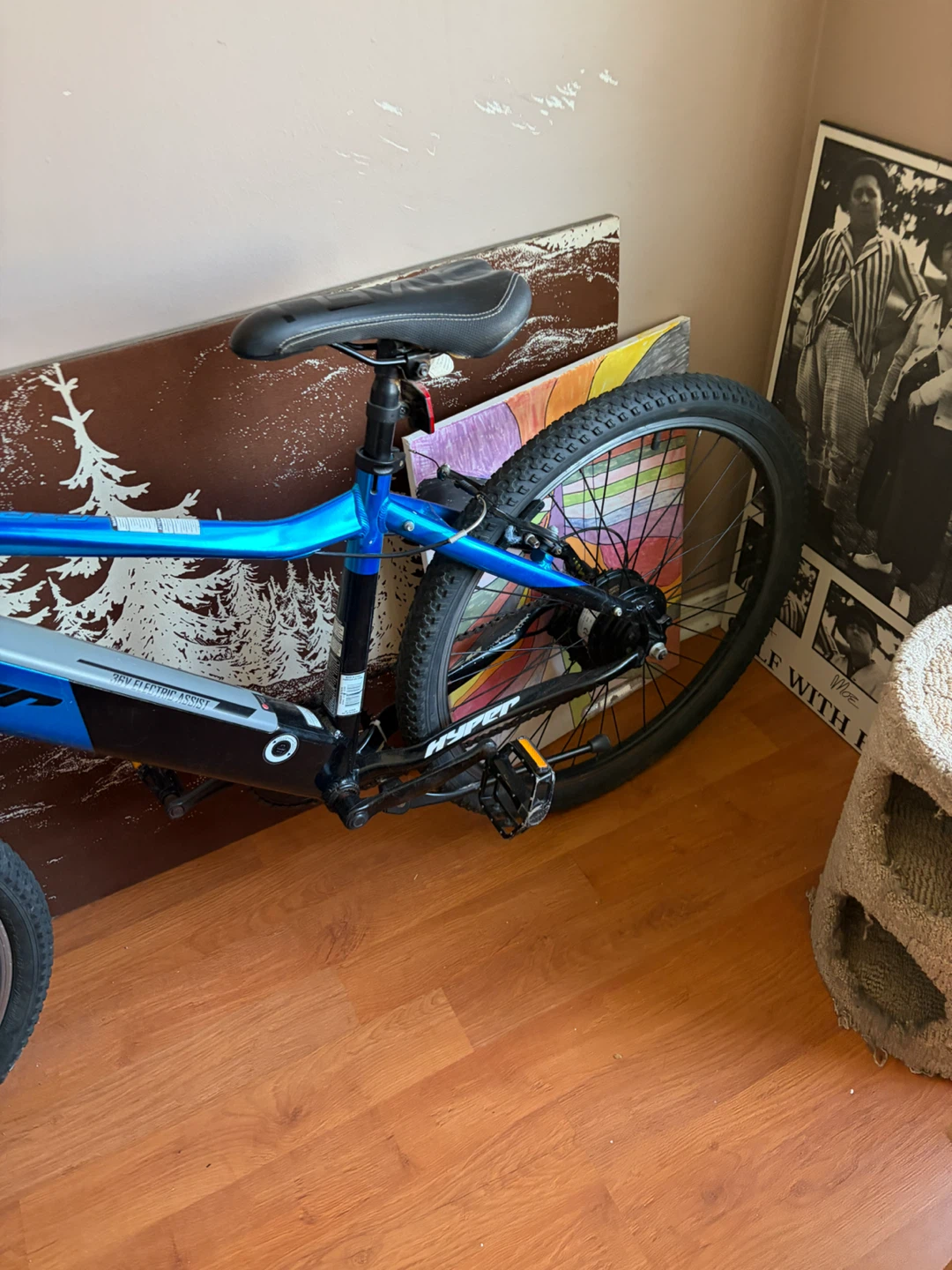 Blue Hyper E-Ride Mountain Electric Bike - photo 2