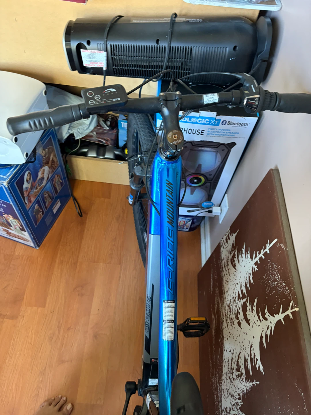 Blue Hyper E-Ride Mountain Electric Bike - photo 3