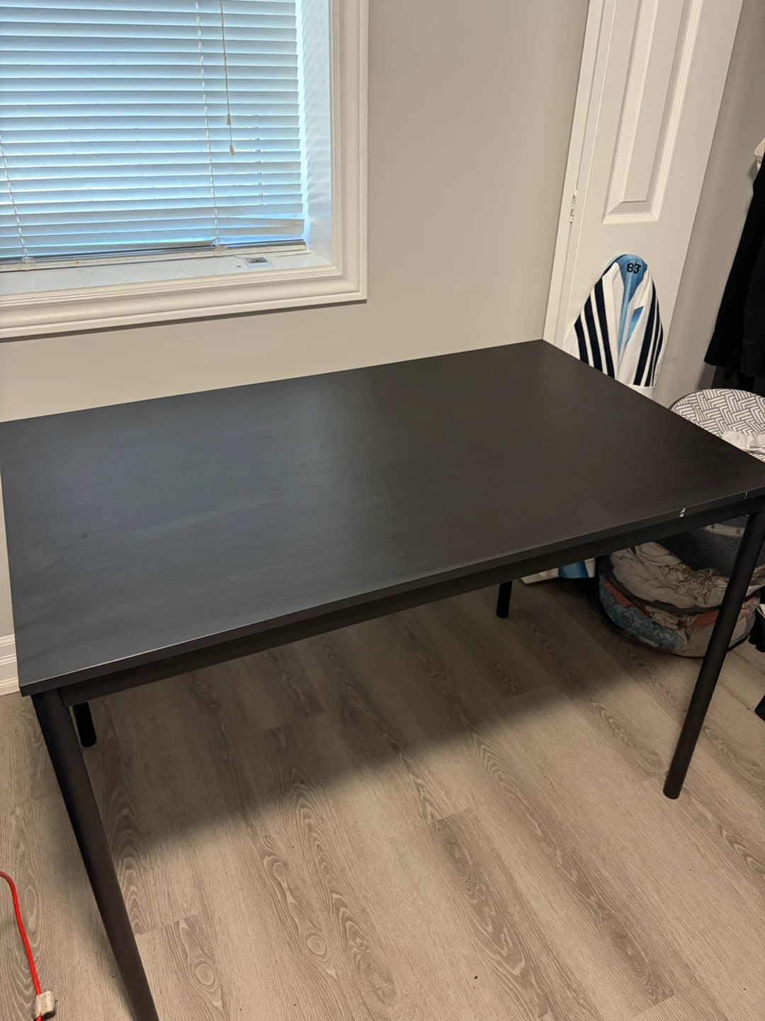 Black Computer/Work/Dining Table - photo 2