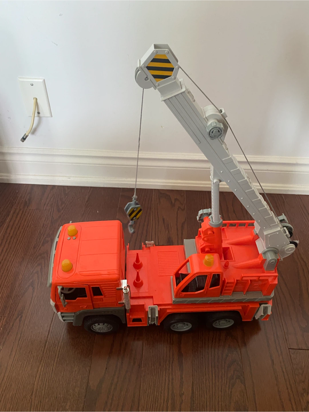 Orange Crane Truck Toy - photo 2