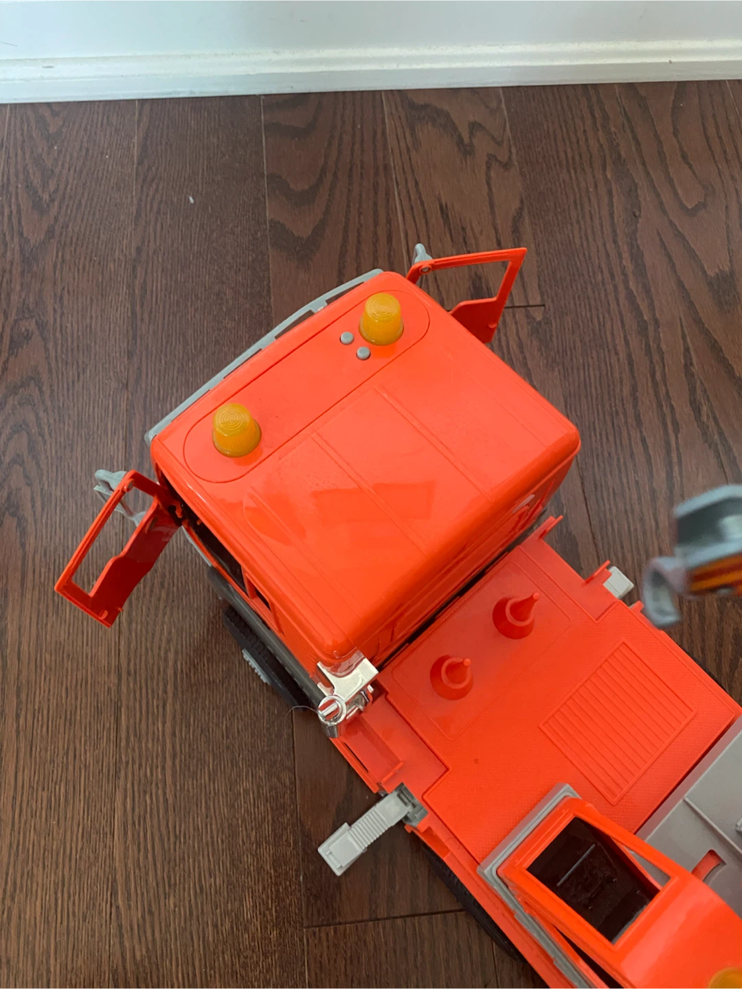 Orange Crane Truck Toy - photo 3