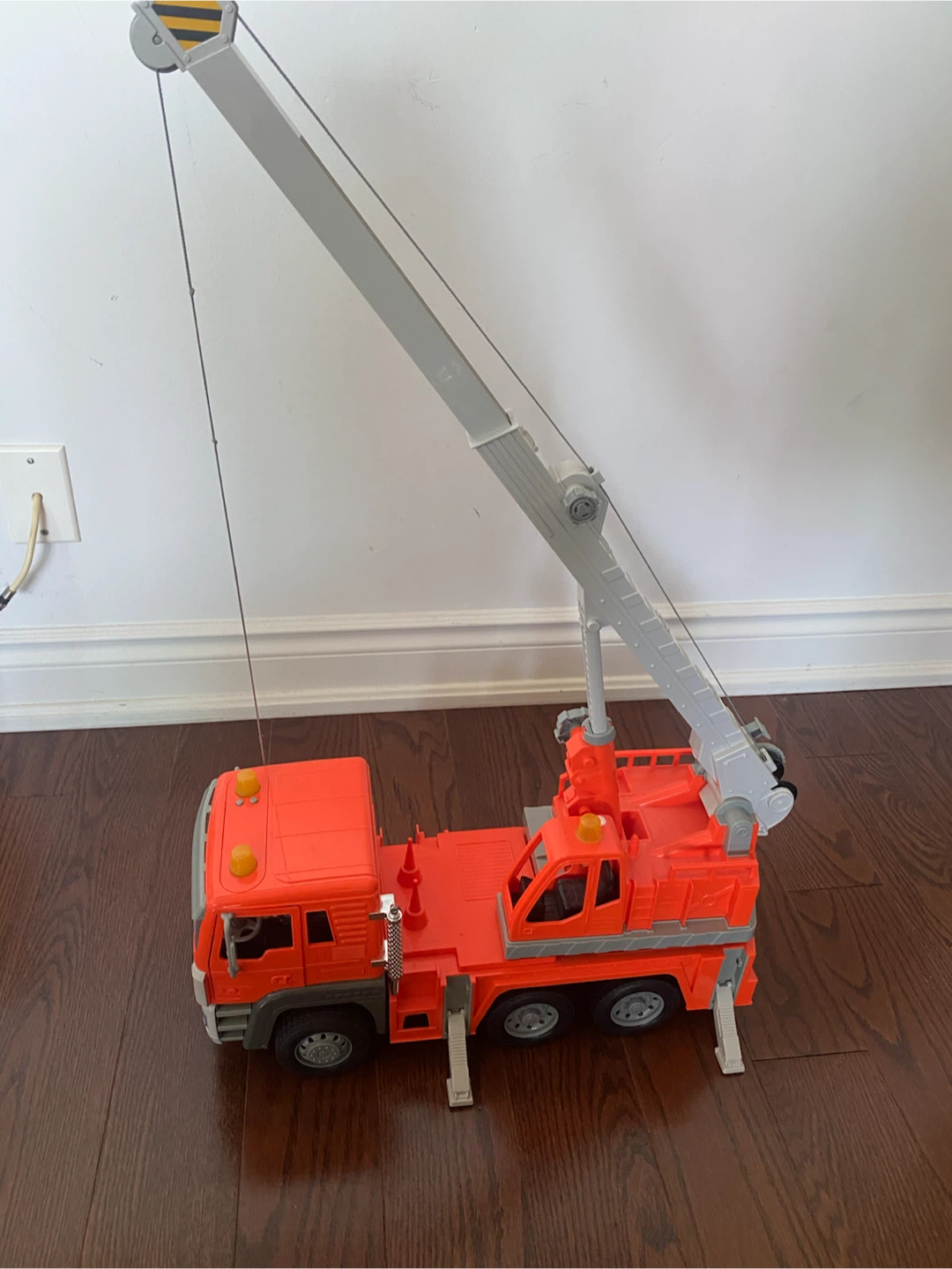 Orange Crane Truck Toy - photo 5