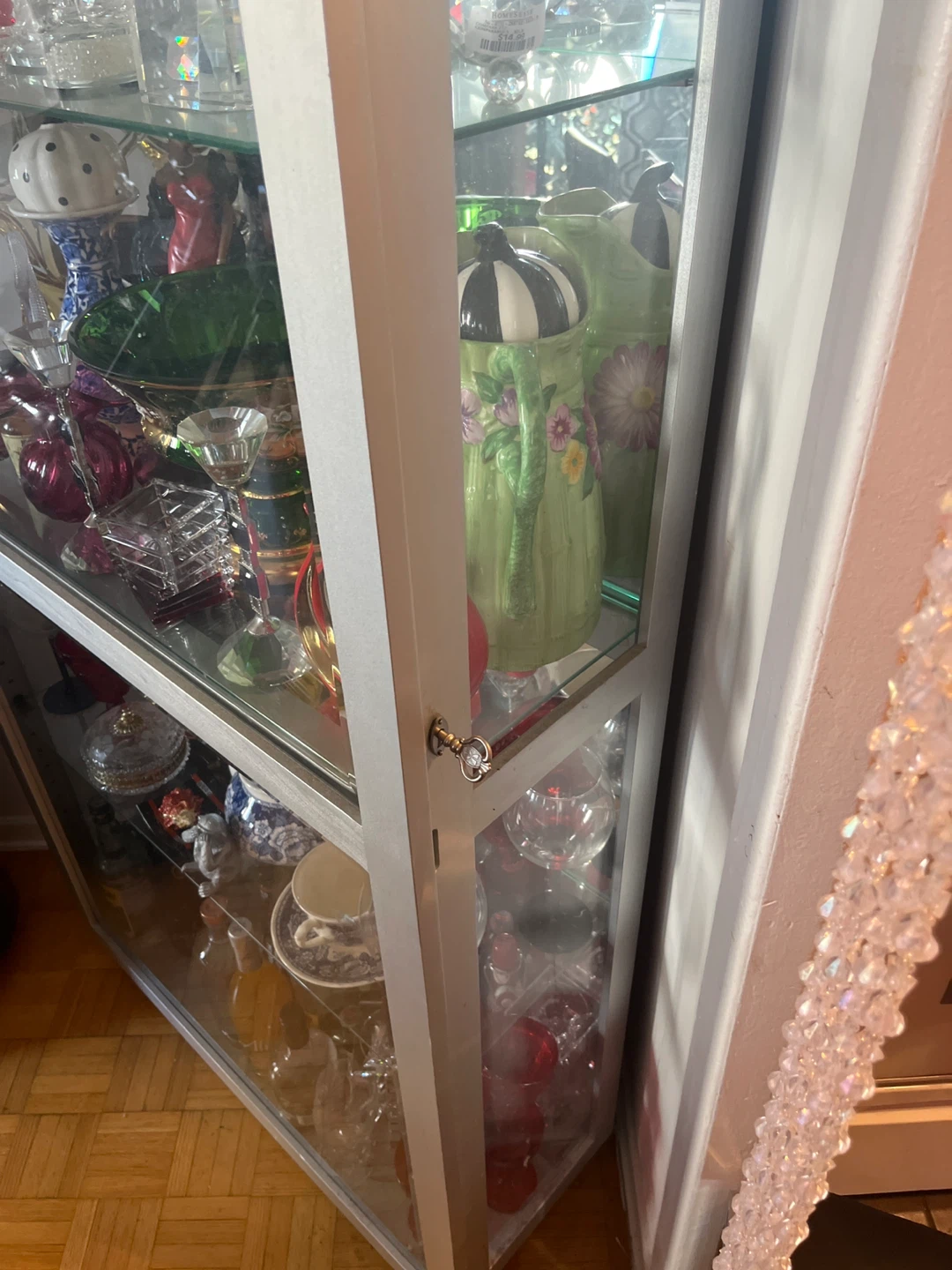 Grey  Glass Display Cabinet - photo 4