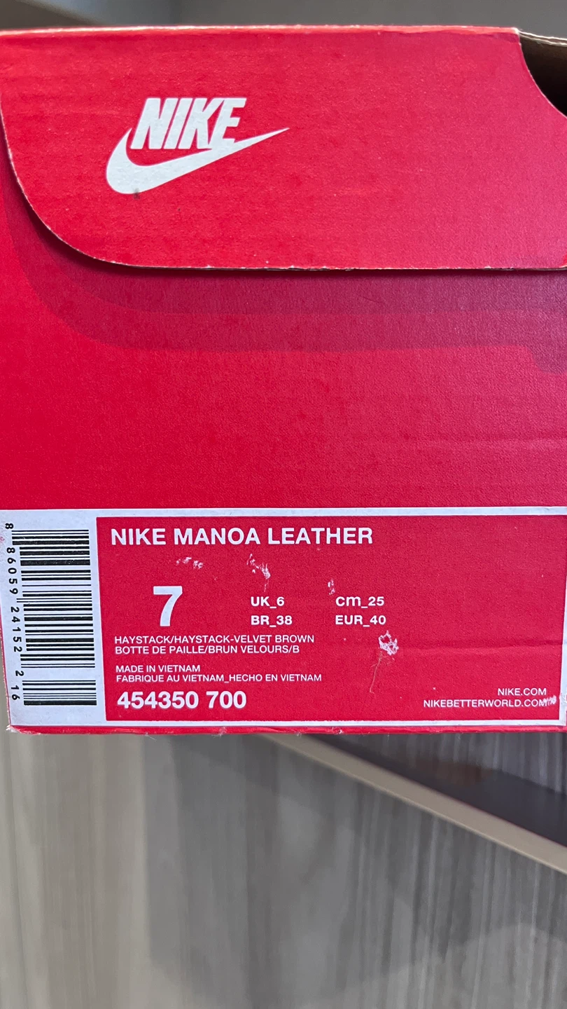 Nike Manoa Leather ACG Boots - Size 7