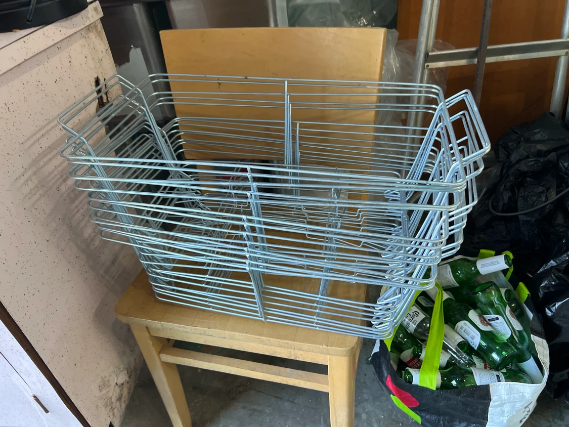 Stackable Wire Storage Baskets
