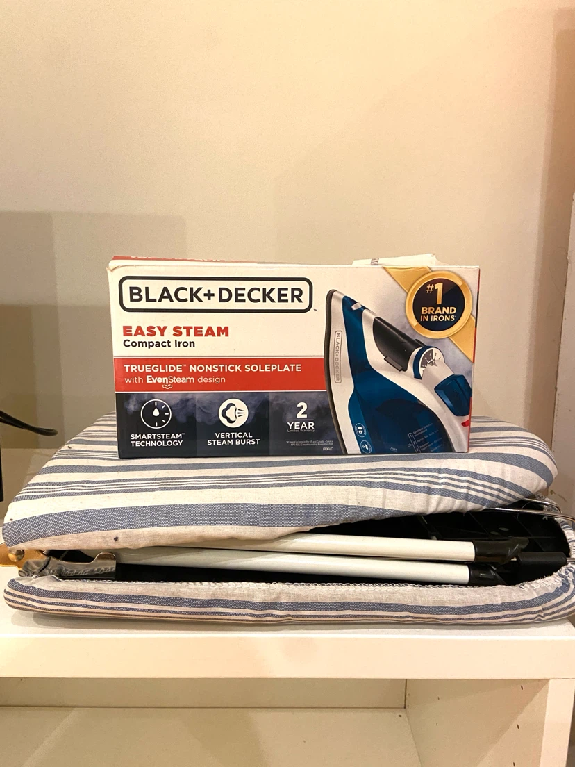 Iron + Collapsible Mini Ironing Board