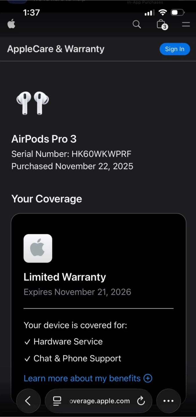 Apple AirPods Pro 3 – Like New + Original Box - photo 5