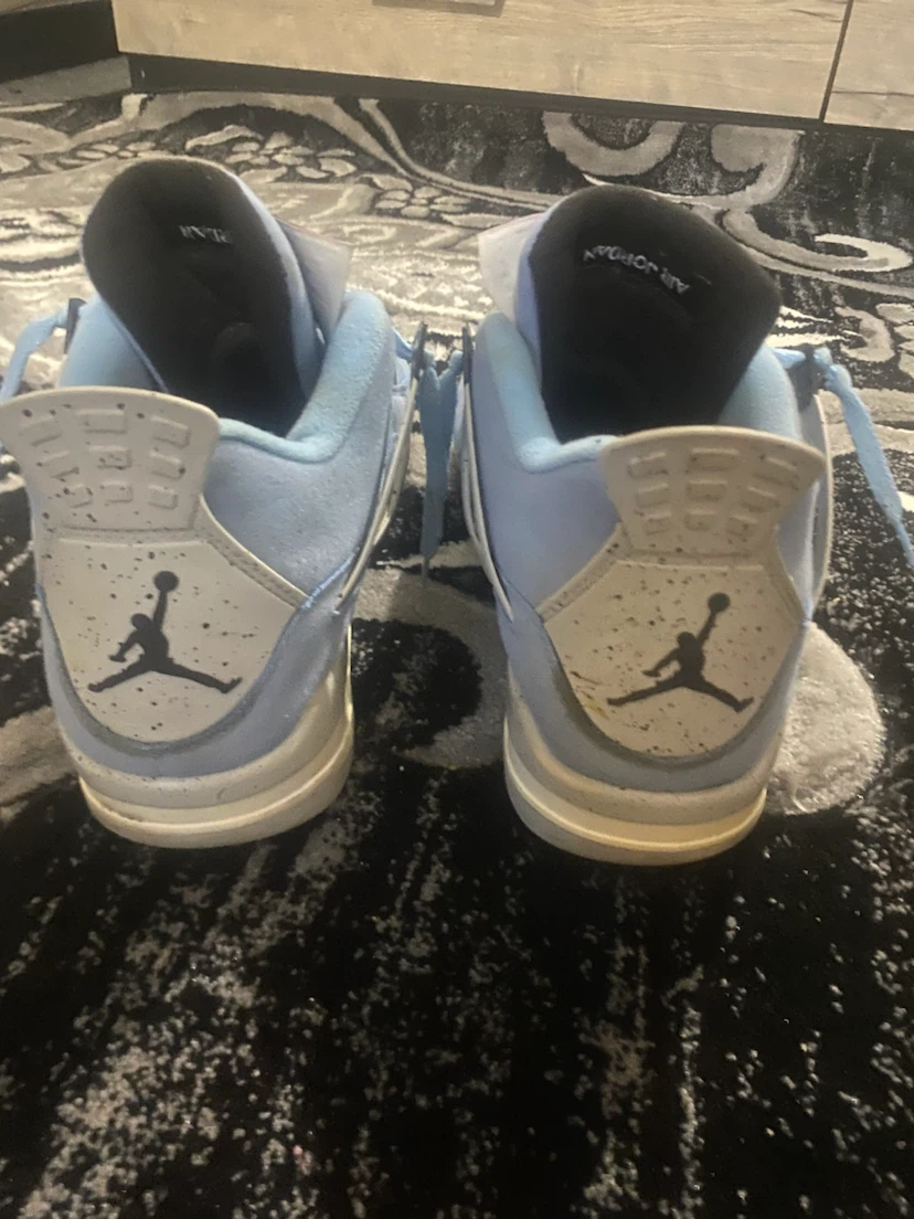 Rep Air Jordan 4 'University Blue' Sneakers - photo 2