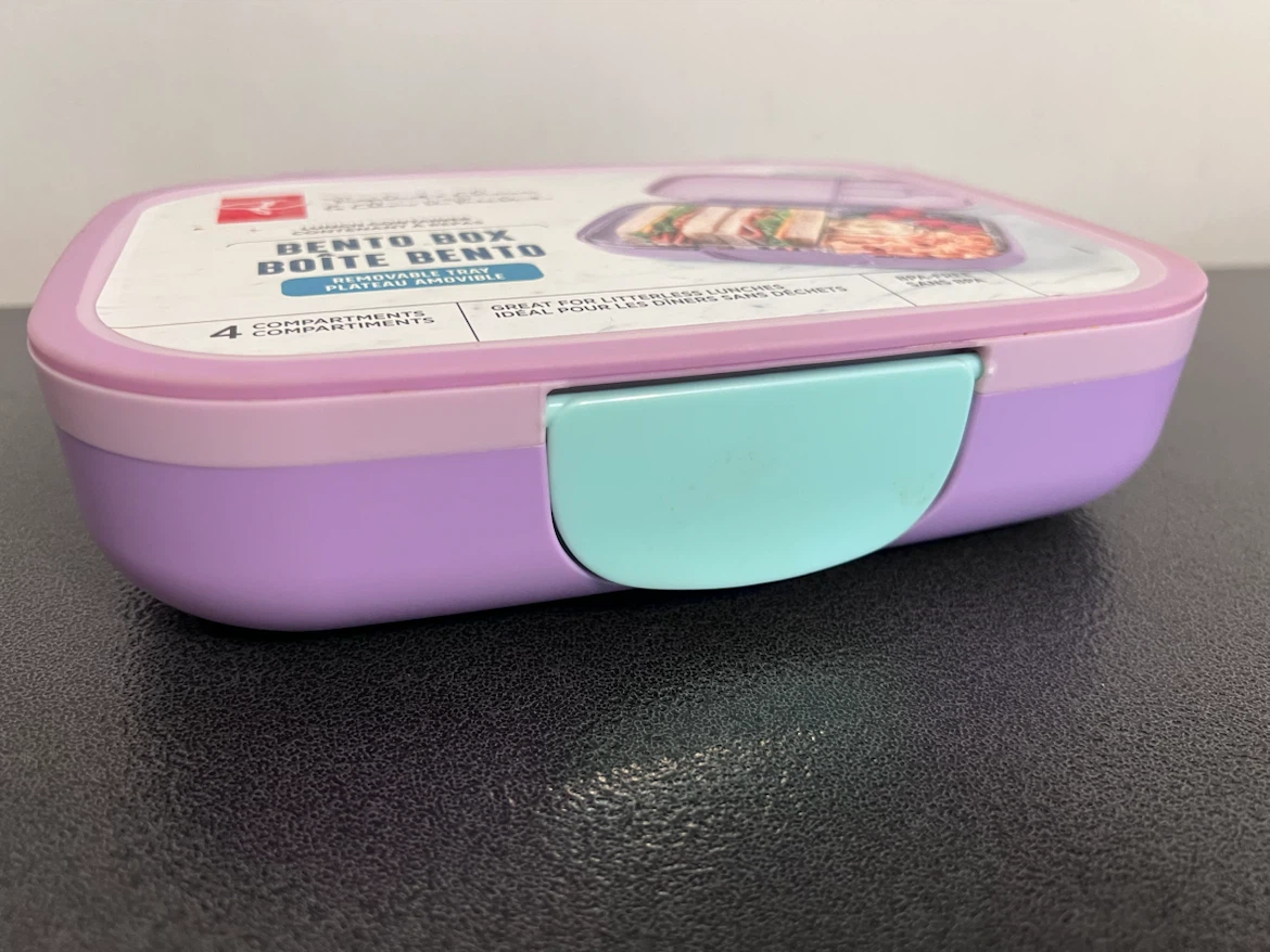 President’s Choice Bento Lunch Box – Purple | Gently Used - photo 2