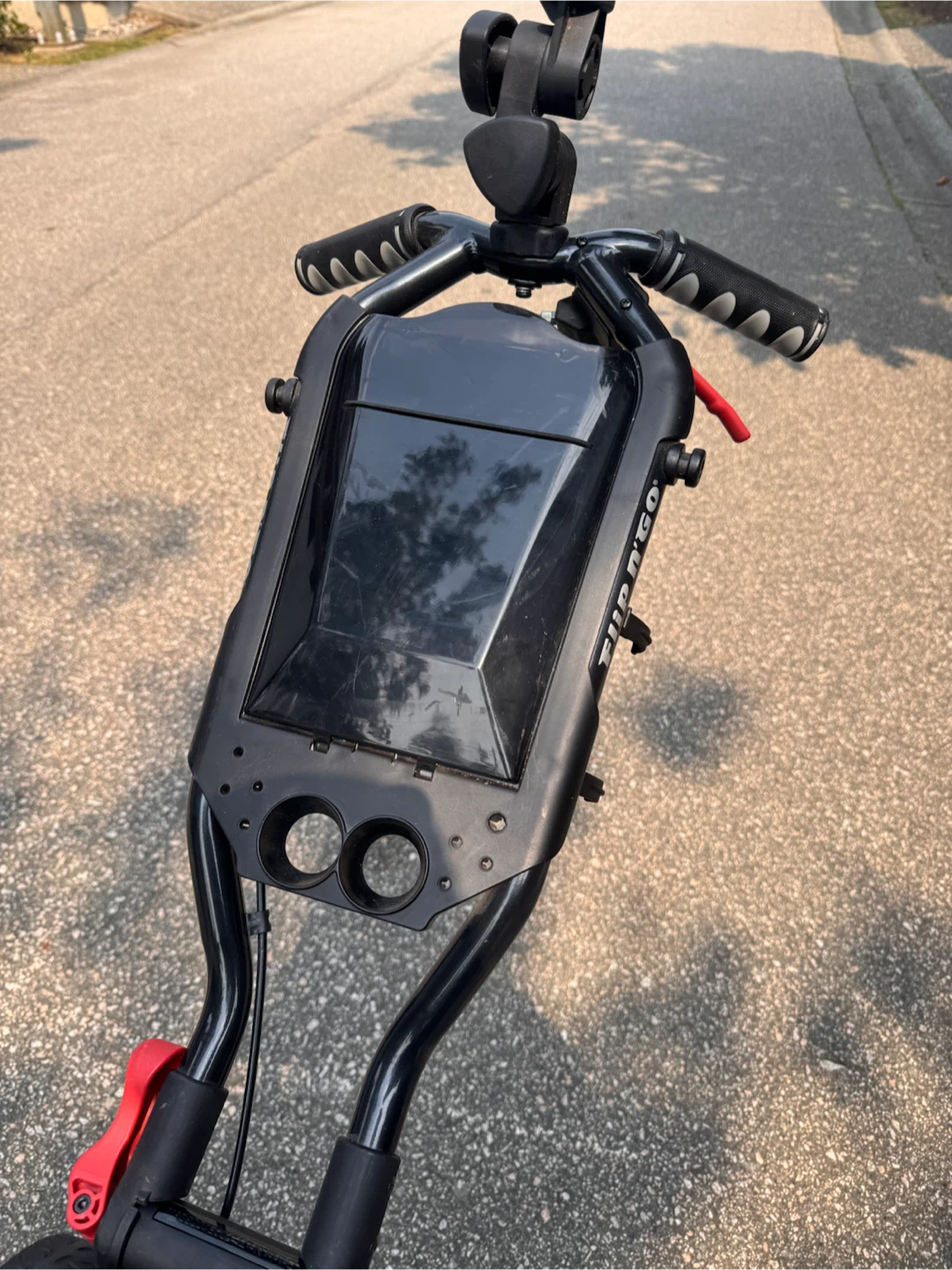 Axglo Flip 'n Go 4 wheel Golf Push Cart - photo 4