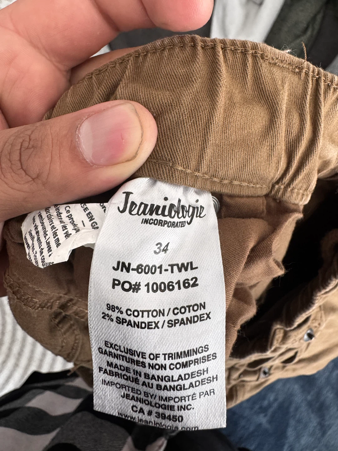 Jeanology Jogger Pants Size 34 - photo 2