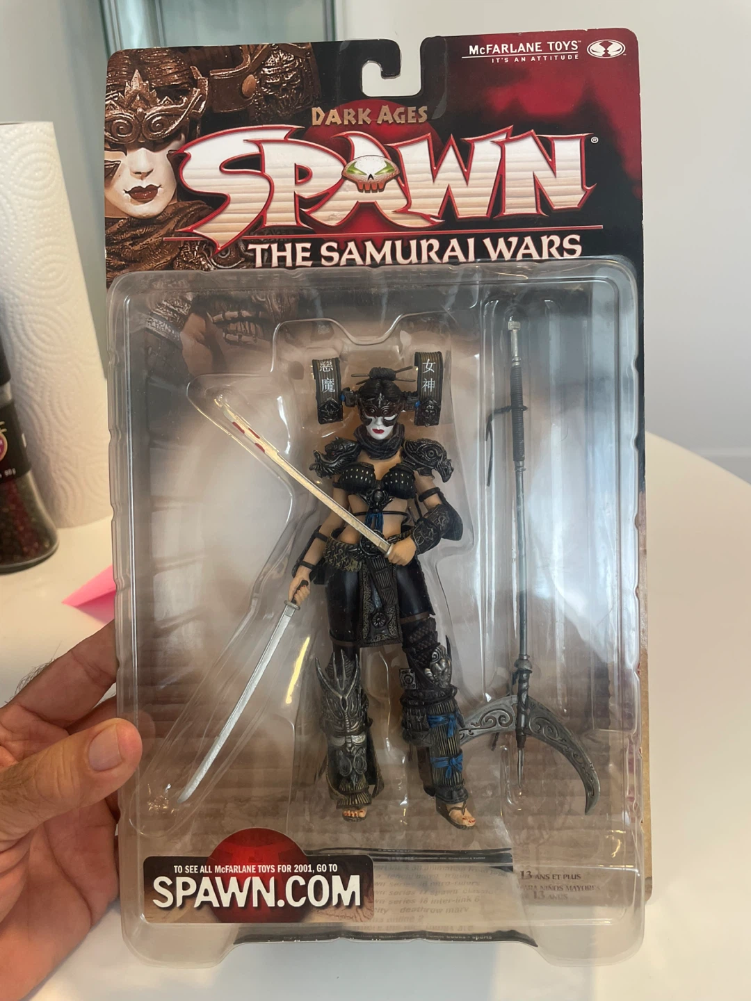 McFarlane The Samurai Wars Lotus Angel Warrior Action Figure