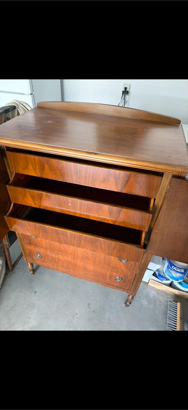$250 obo ANTIQUE Vintage 1930’s Armoire - photo 4