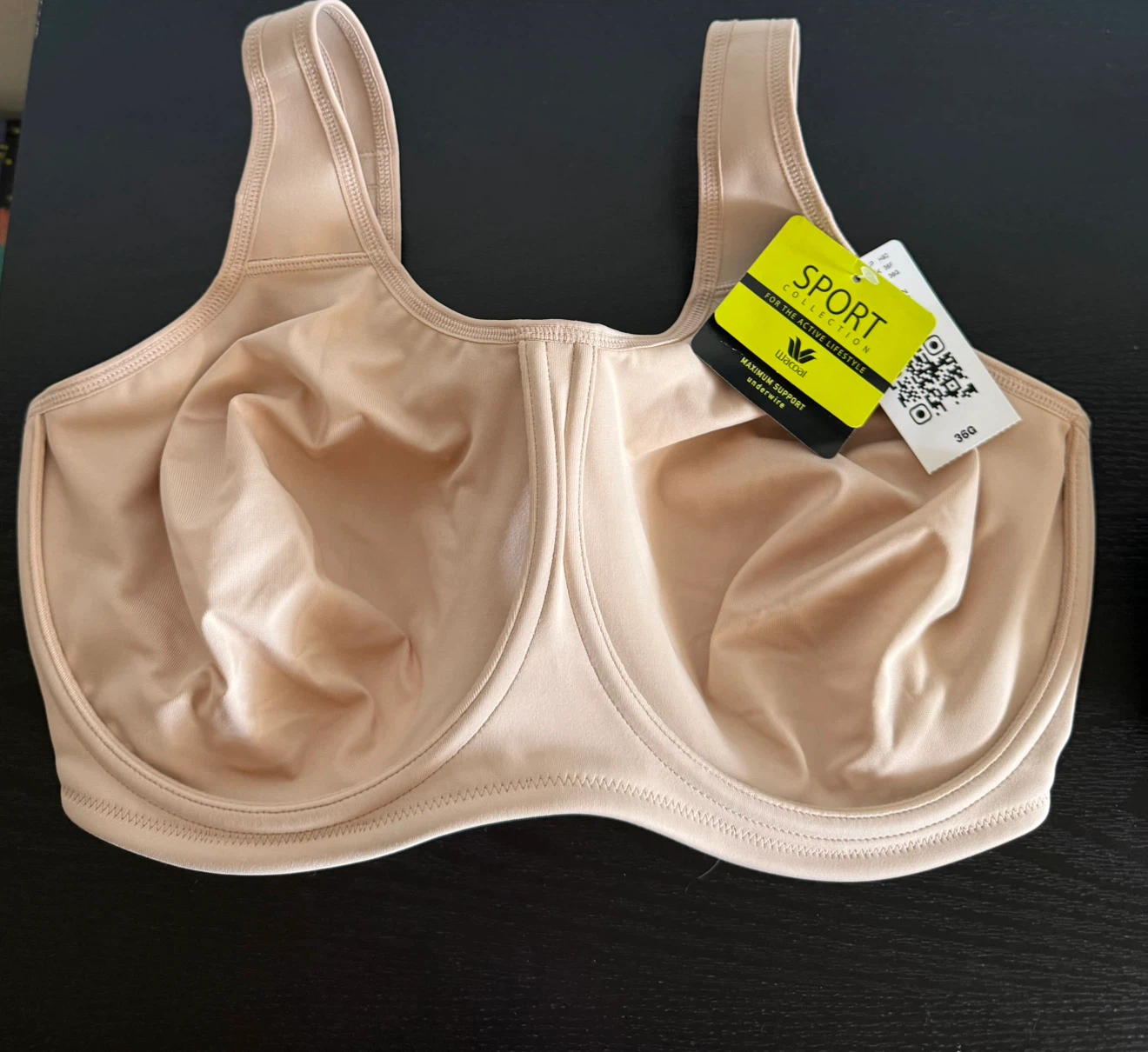 Wacoal Sport Full Figure Underwire Bra - Naturally Nude - 36G - photo 3