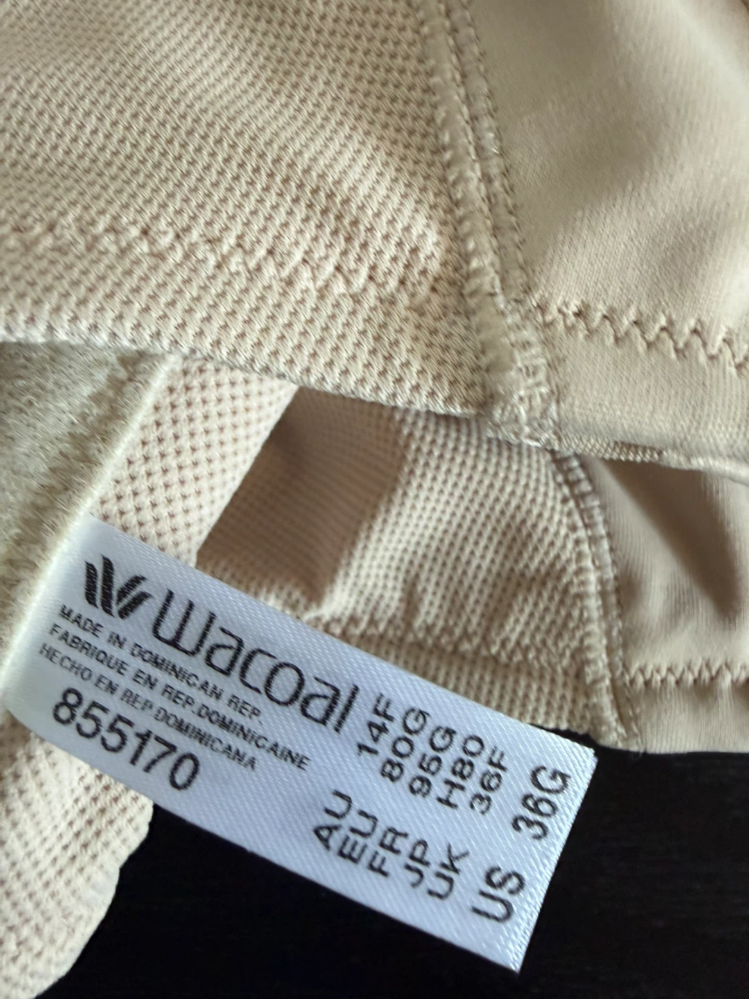Wacoal Sport Full Figure Underwire Bra - Naturally Nude - 36G - photo 5