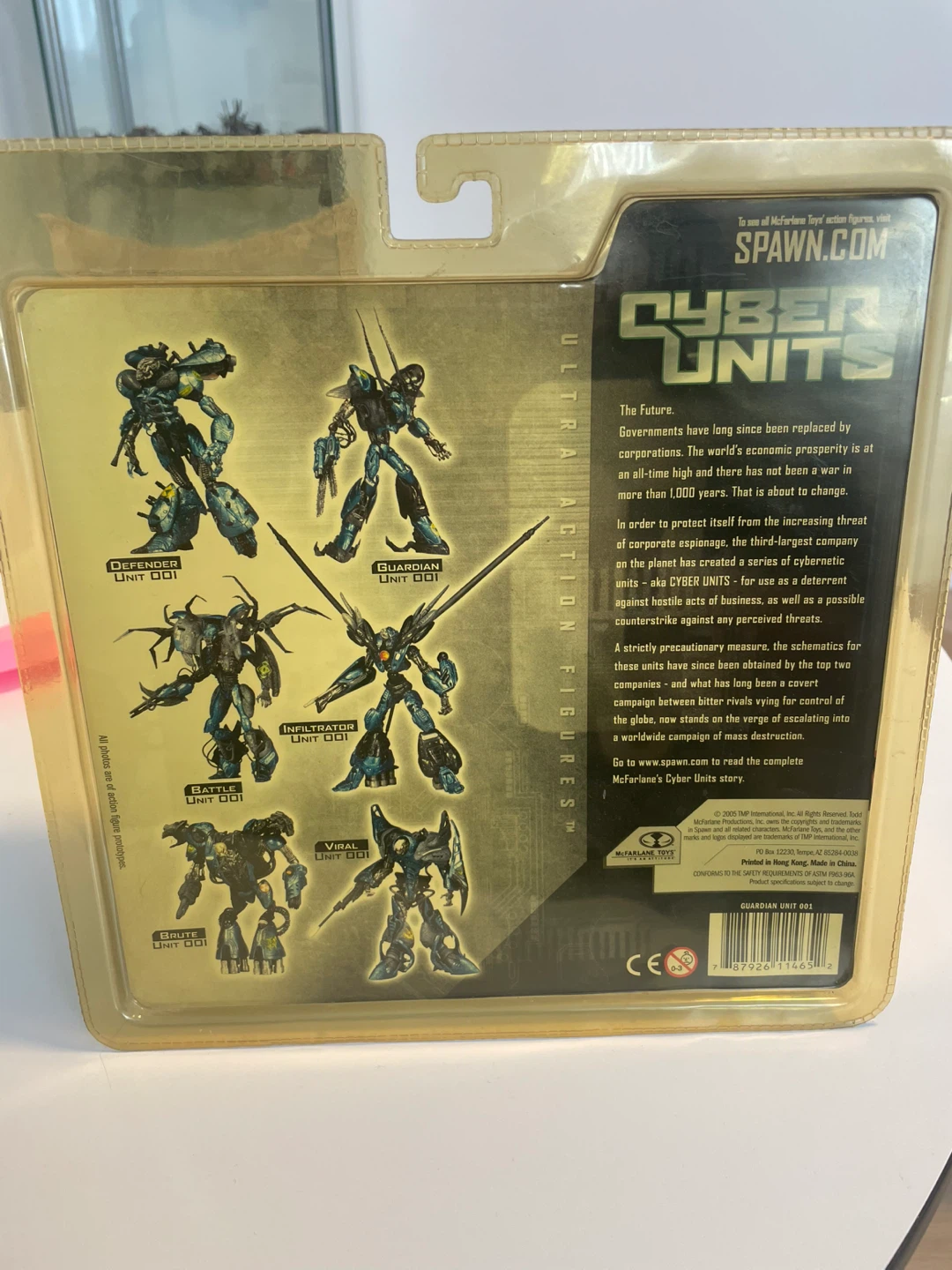 McFarlane Cyber Units Guardian Unit 001 Action Figure - photo 2