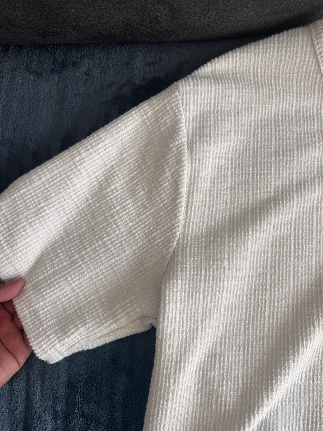 NOVA MEN White Textured T-Shirt - photo 2