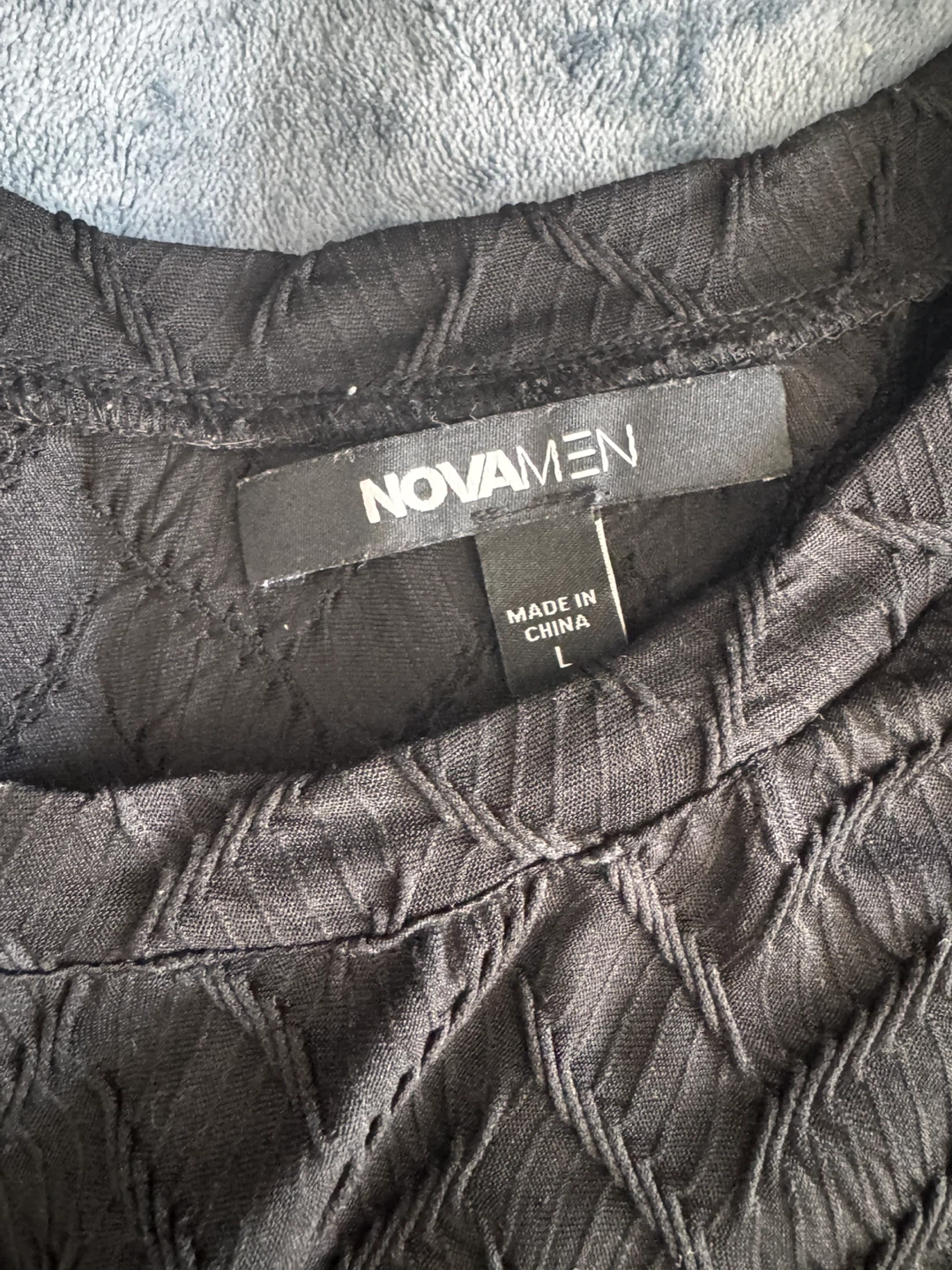 NovaMen Textured T-Shirt Size L - photo 4