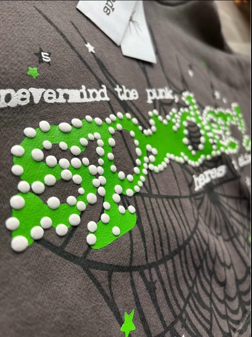 Sp5der Hoodie grey - photo 3