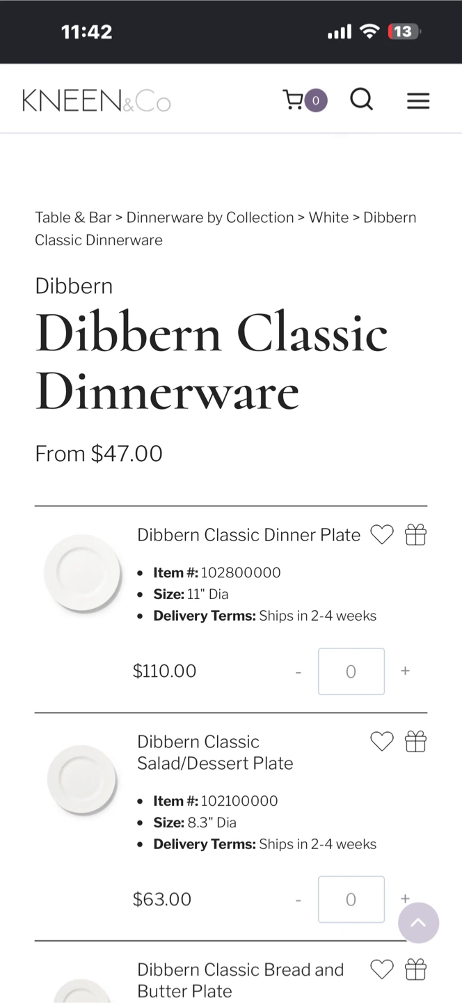 White Dinner Plates - Set of 4 - photo 5