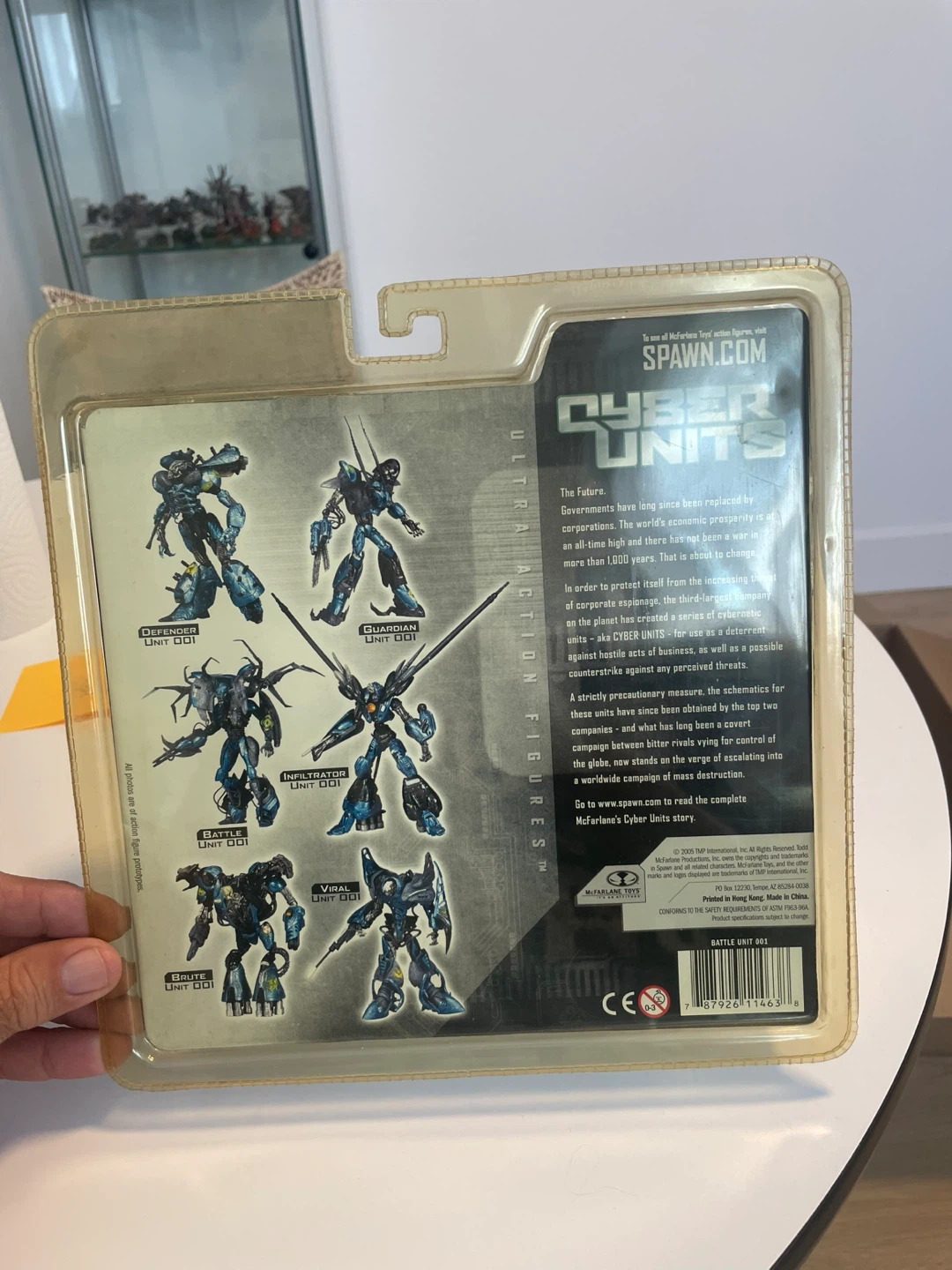 McFarlane Cyber Units Battle Unit 001 Action Figure - photo 2