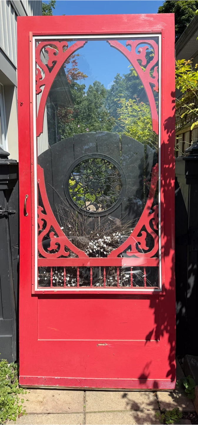 Victorian style screen door - photo 3