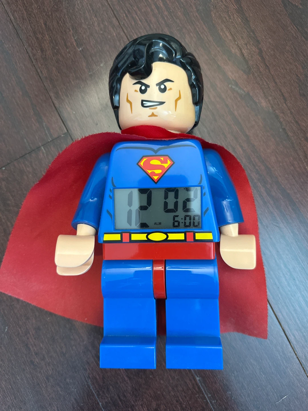 LEGO DC Super Heroes Superman Alarm Clock