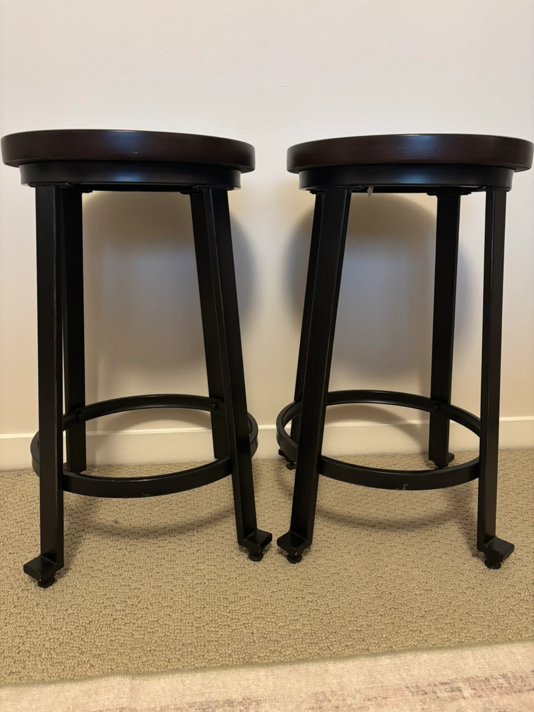 Counter height stools (2)