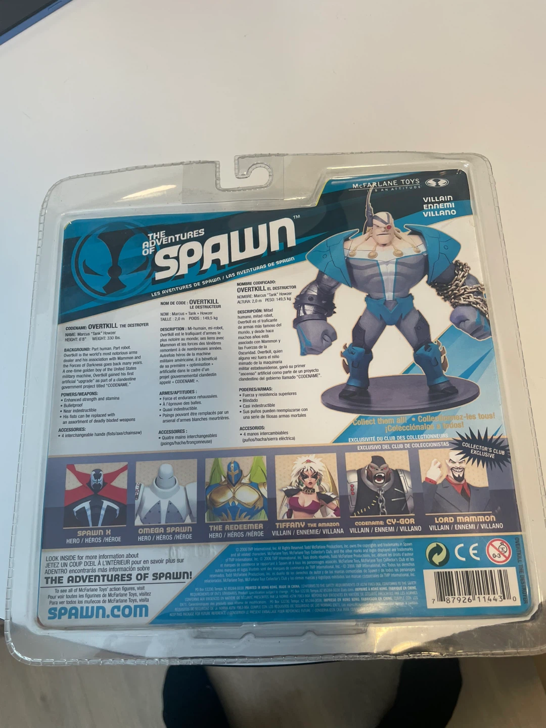 McFarlane Toys Spawn Overkill The Destroyer Action Figure - photo 2