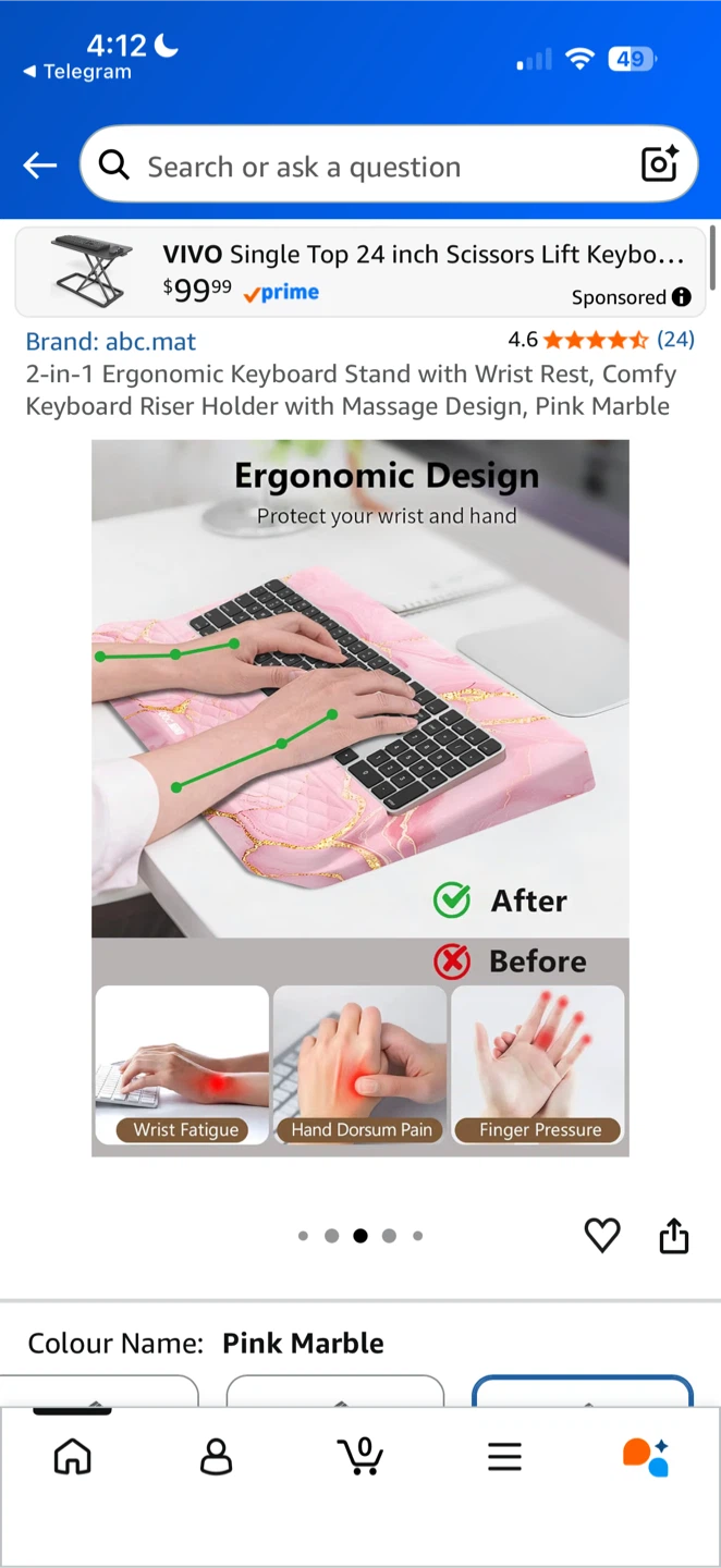Brand new keyboard soft wrist pad - photo 2