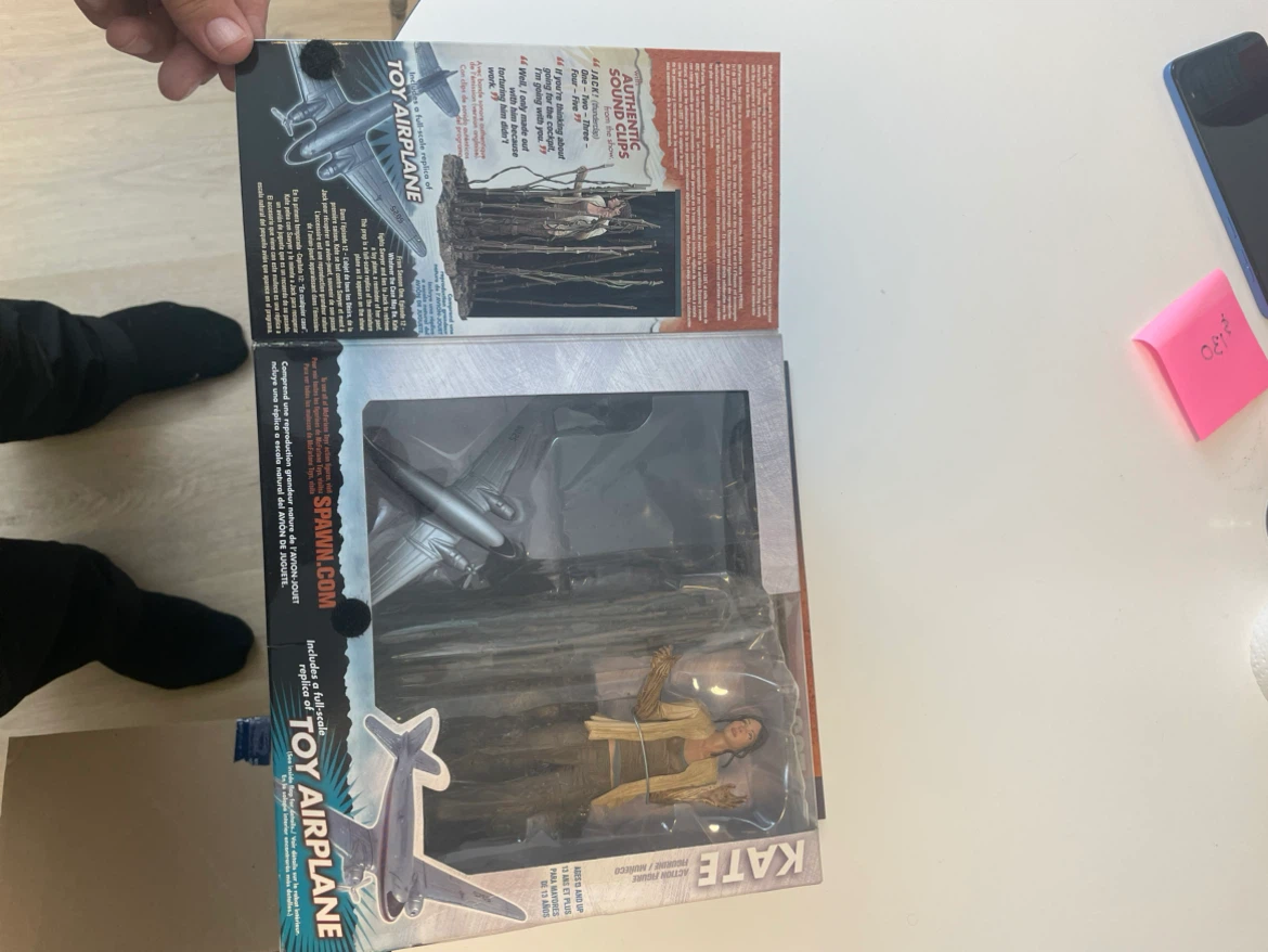 Spawn Toy Airplane & Lost Action Figures