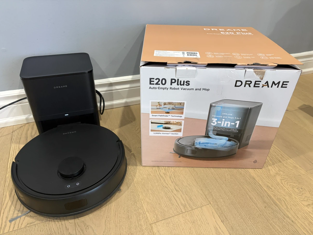 Dreame E20 Plus Robot Vacuum & Mop with Auto-Empty Station
