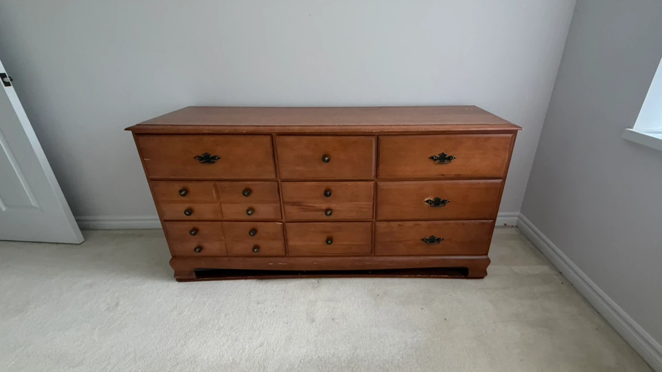 Solid Wood Dresser
