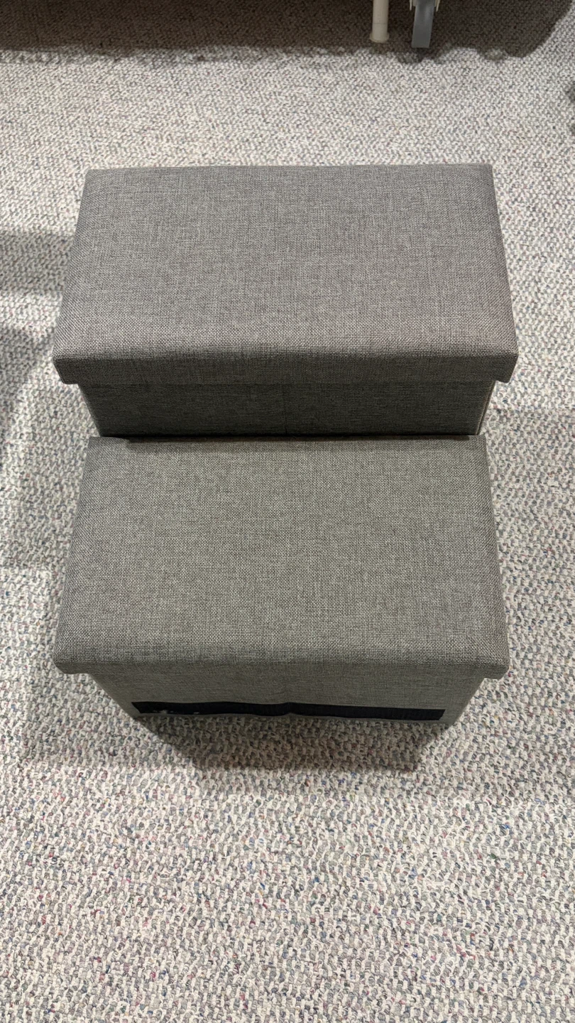 Dog stairs with storage