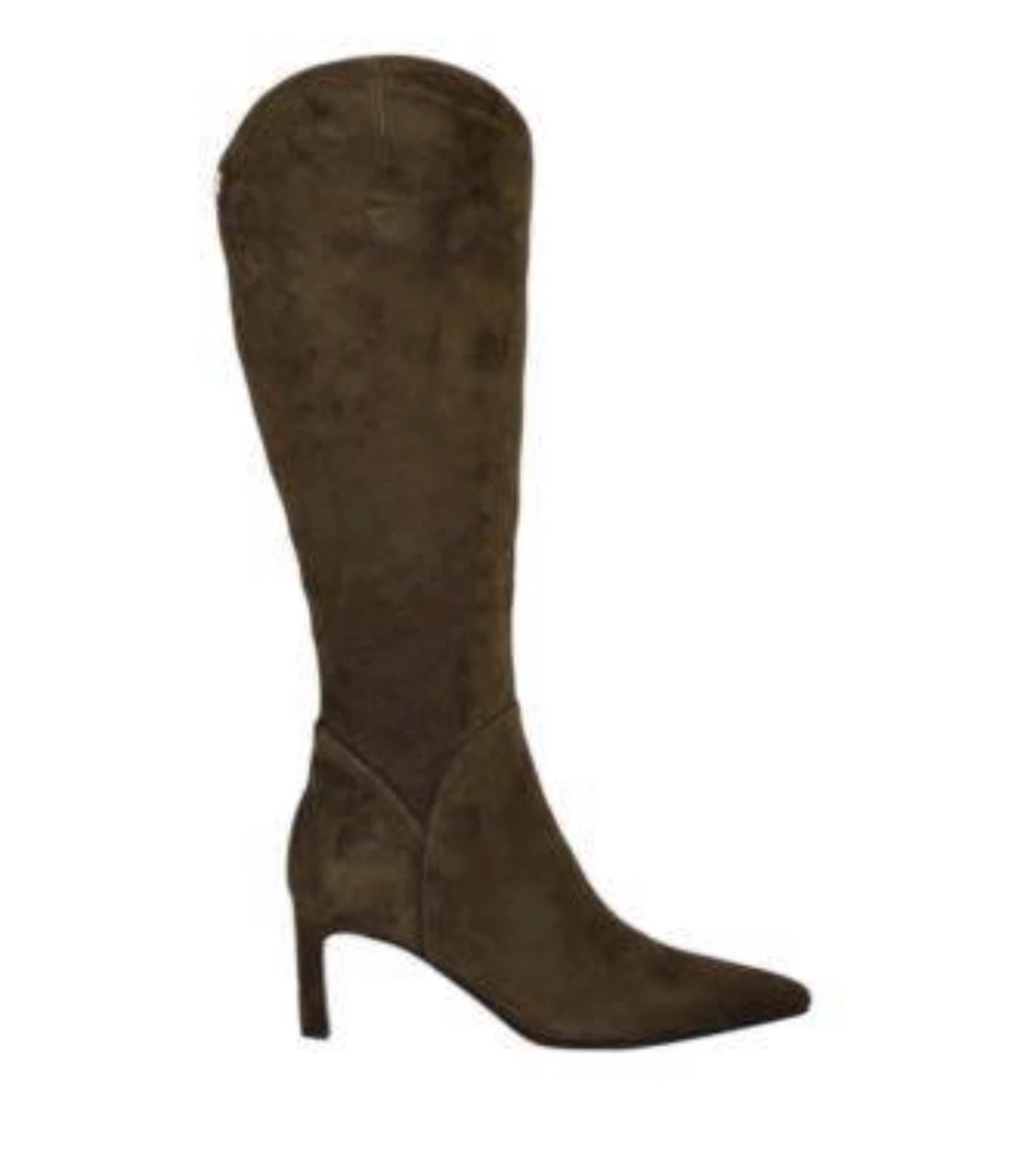 Guess Green Surde Knee-High Suede Boots